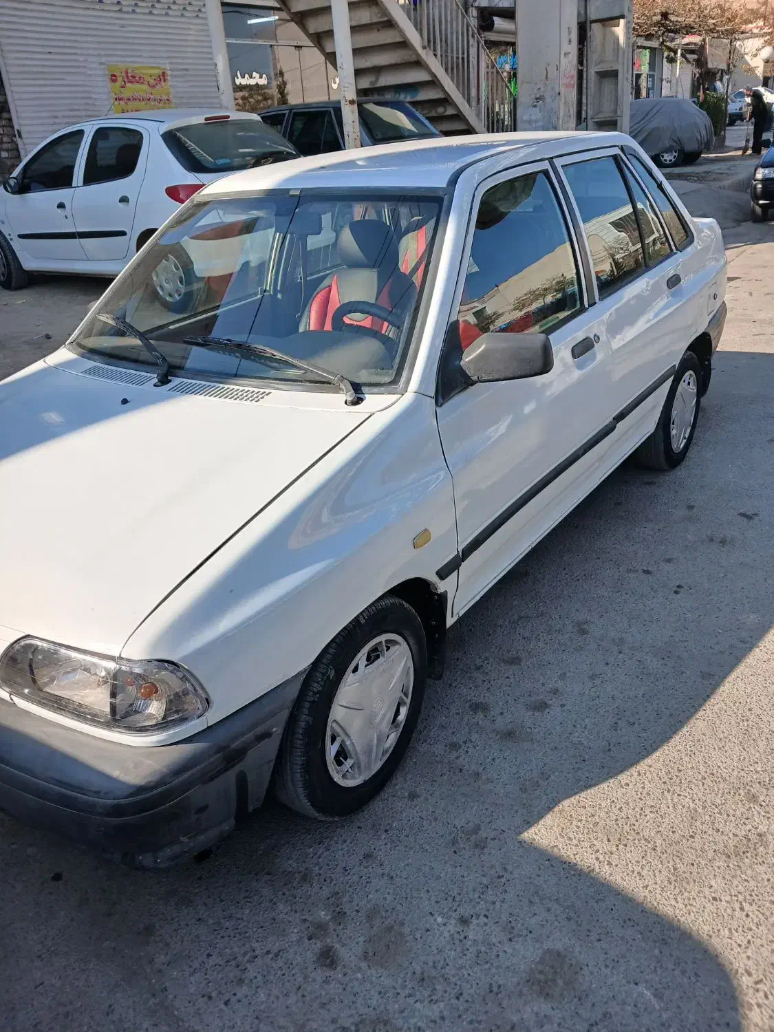 پراید مدل ۹۱ یک گلگیر وکاپوت رنگ|خودرو سواری و وانت|مشهد, جانباز|دیوار