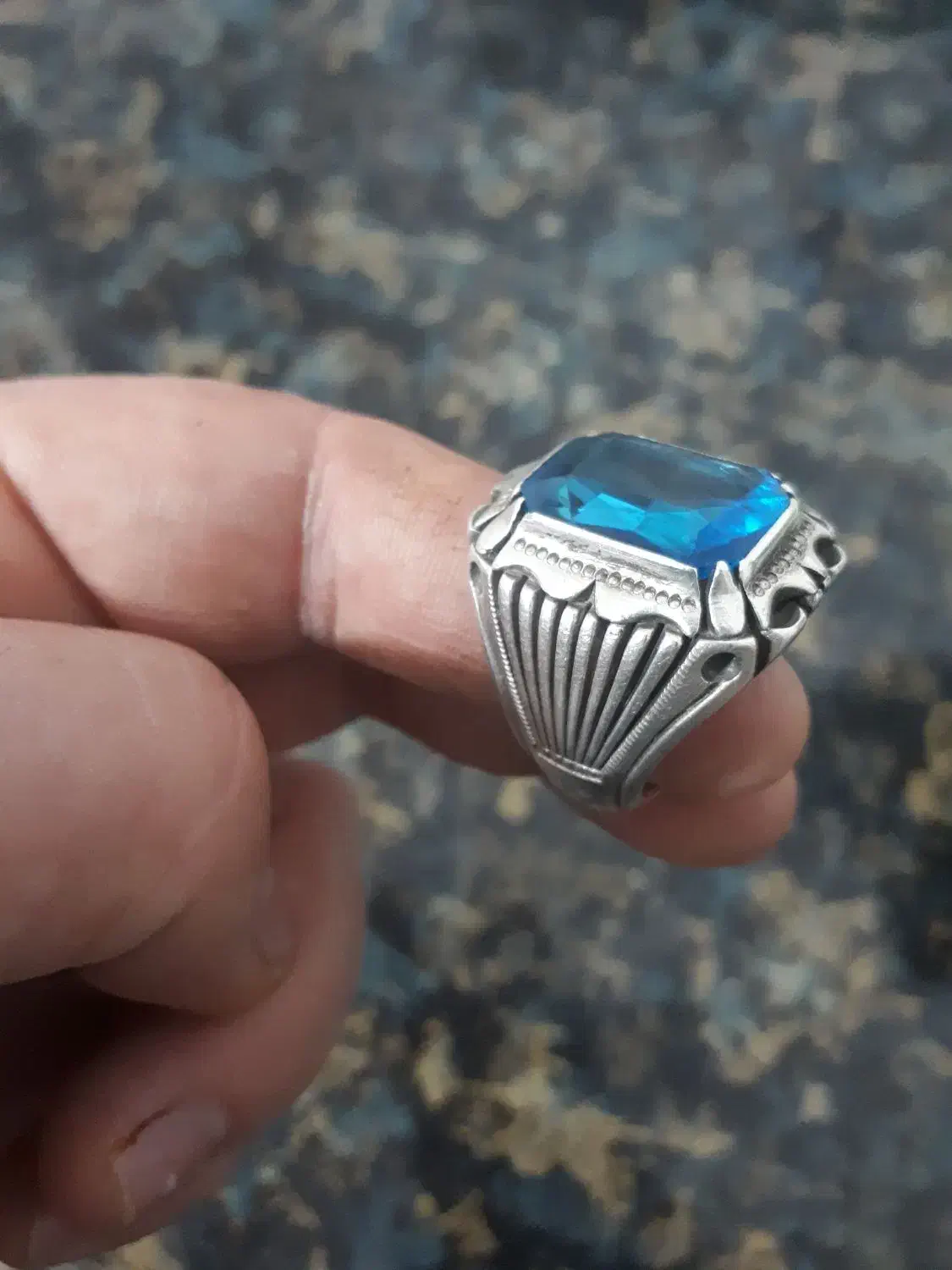 انگشتر.نقره رکاب دست ساز زنجان دو مهر.|جواهرات|الوند, |دیوار