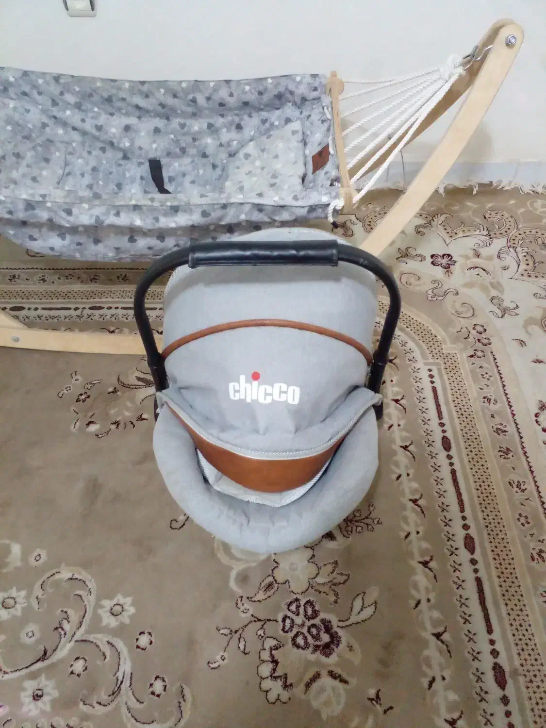 کریر بچه به همراه گهواره نو|اسباب و اثاث بچه|اندیشه, شهرک کوثر|دیوار