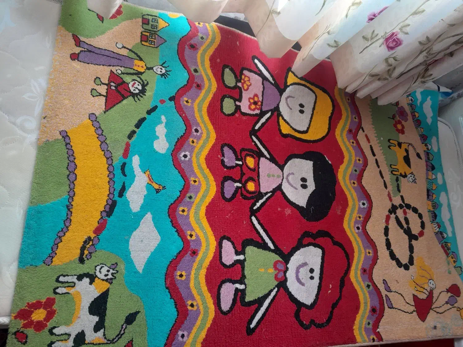 فرش اتاق کودک|فرش|شاهدشهر, |دیوار