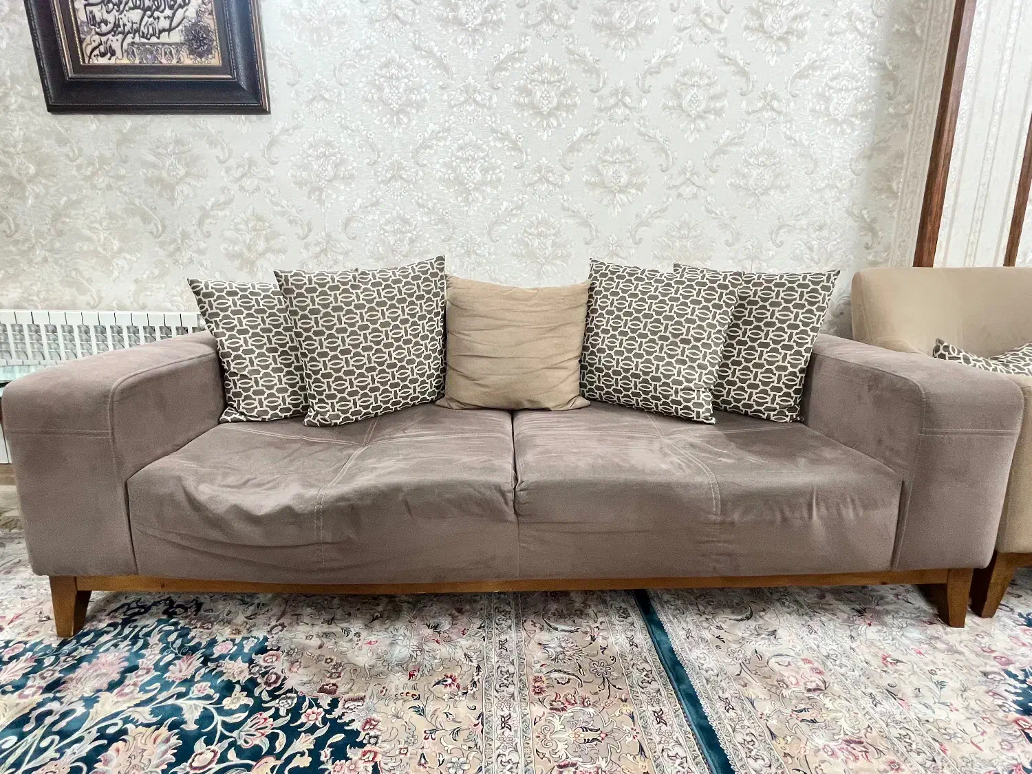 کاناپه سه نفره|مبلمان خانگی و میز عسلی|تهران, مینای شمالی (مخبر)|دیوار