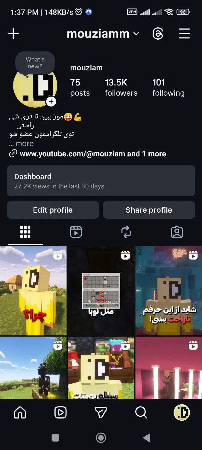 فروش پیج اینستاگرام و یوتیوب|کنسول، بازی ویدئویی و آنلاین|کرمانشاه, |دیوار