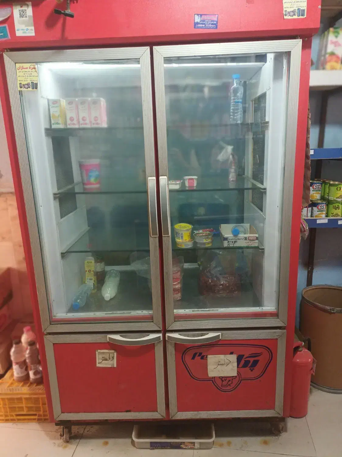 یخچال سوپری مرغ لبنیات|فروشگاه و مغازه|ماسال, |دیوار