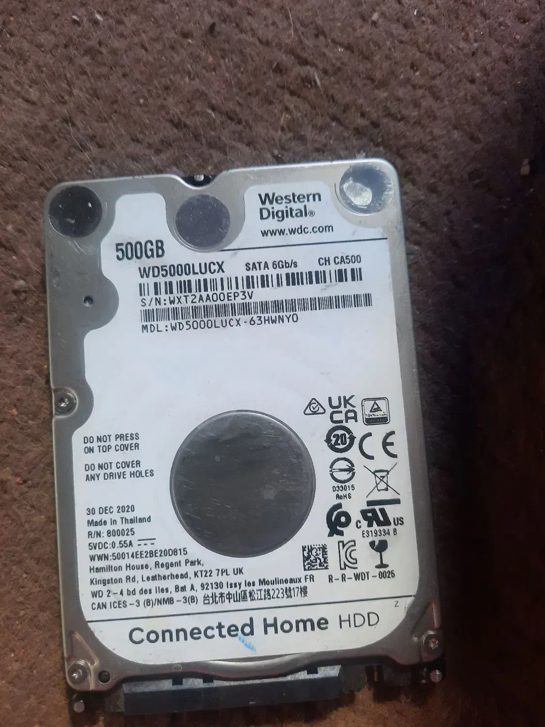 هارد۵۰۰گیگ|قطعات و لوازم جانبی رایانه|زاهدان, |دیوار