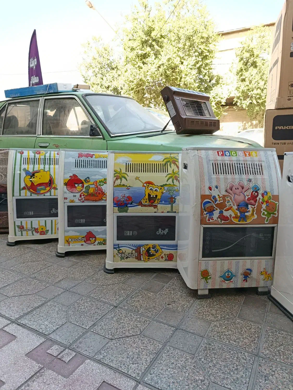 بخاری گازی طرح کودک کوپال مشهد|بخاری، هیتر، شومینه|شیراز, فخرآباد (دروازه کازرون)|دیوار