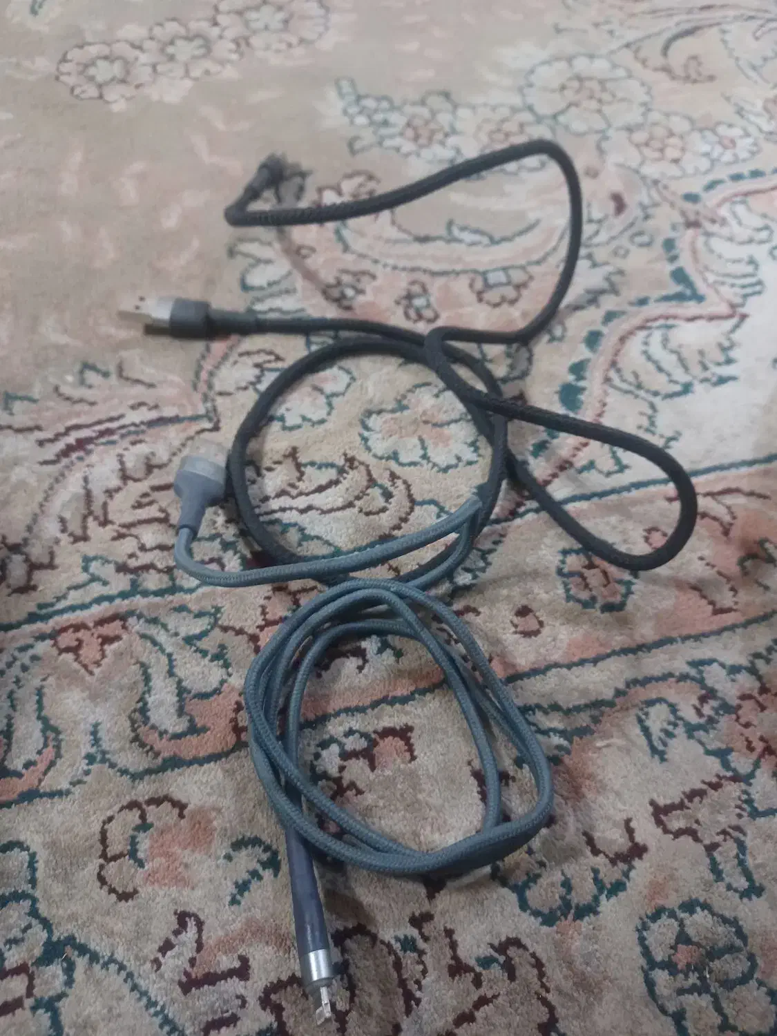 دوعدد. سیم. شارژر. آیفون. نو|لوازم جانبی موبایل و تبلت|پاکدشت, حصار امیر|دیوار