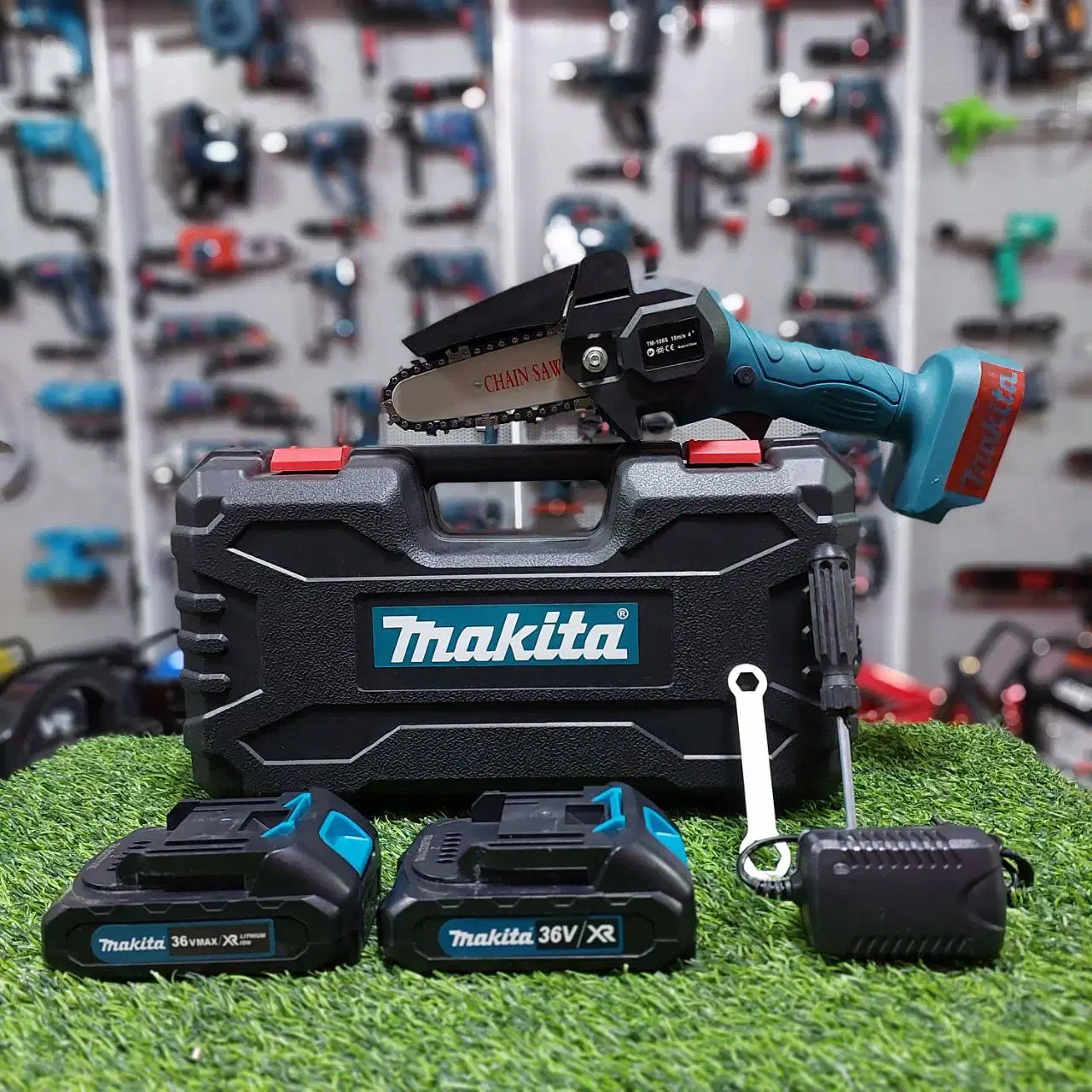 اره زنجیری شارژی ماکیتا 10 سانتی متری 36 ولت صنعتی|ابزارآلات|قدس, شهرقدس|دیوار