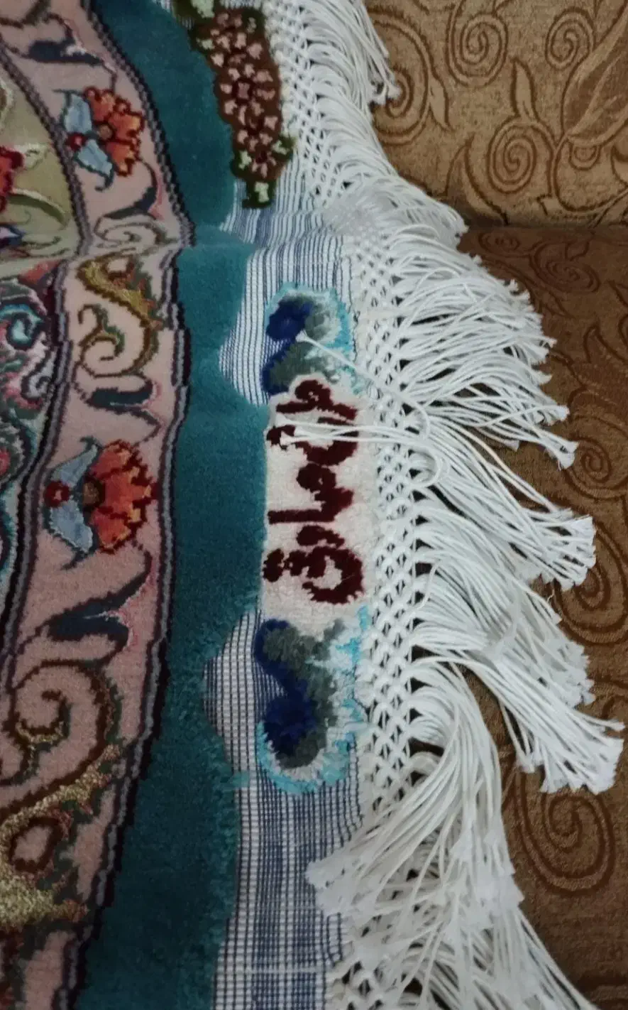 فرش دایره ۴۰ رج ۱/۵×۱/۵|فرش|تبریز, |دیوار