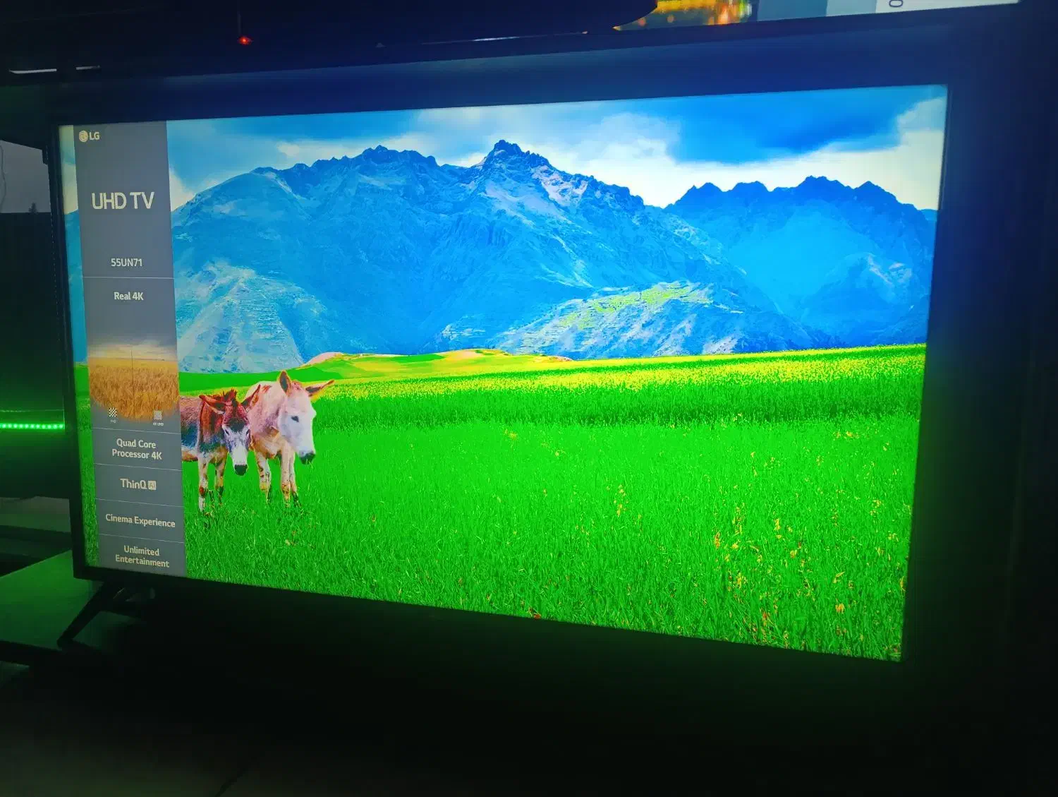 تلویزیون ال جی 55 اینچ نقد و اقساط|تلویزیون و پروژکتور|اصفهان, خلجا|دیوار