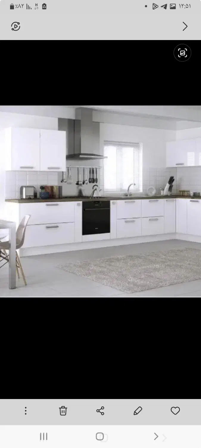 ۱۳۵ متر*تمیز و دلباز*بالکن ۵ متری*جنت اباد جنوبی