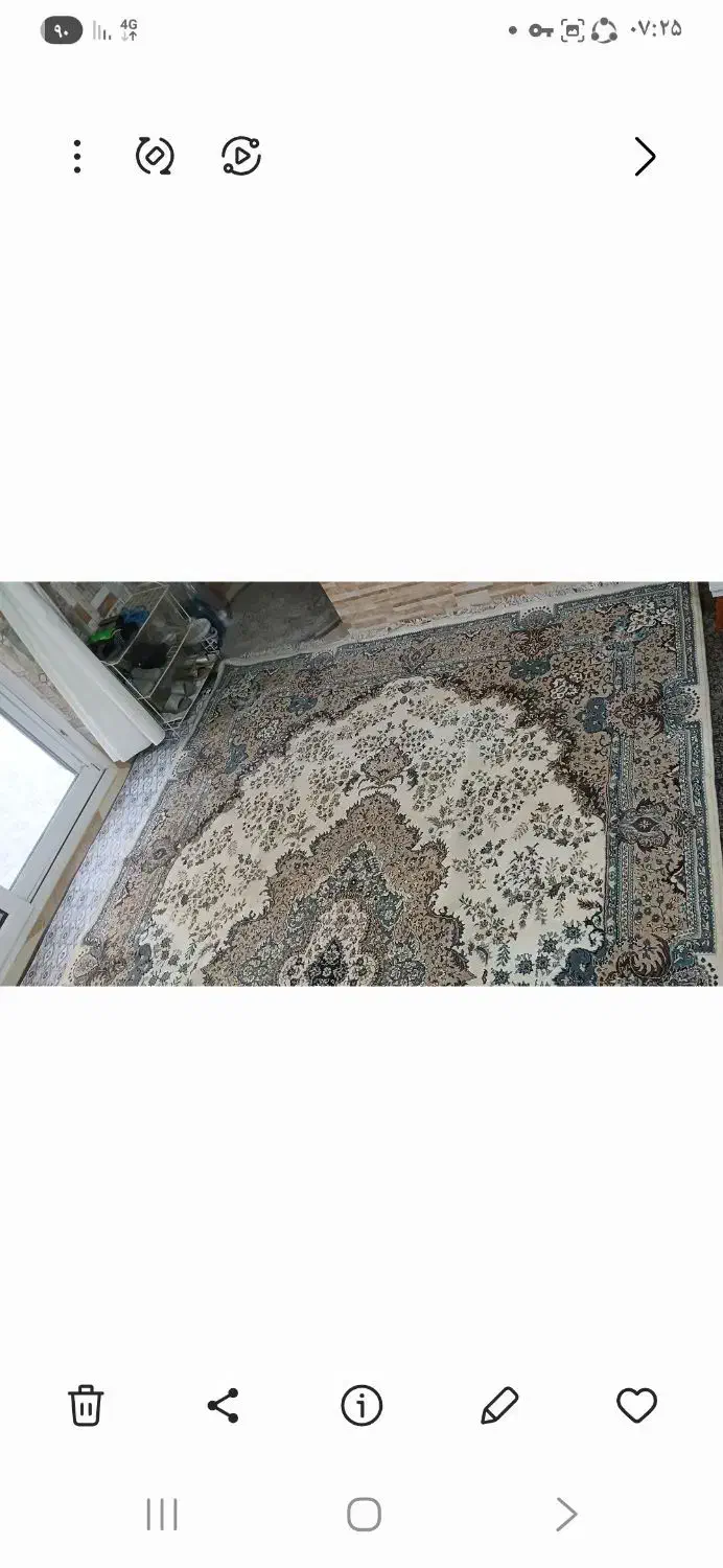 فرش ۹متری ماشینی|فرش|چمستان, |دیوار