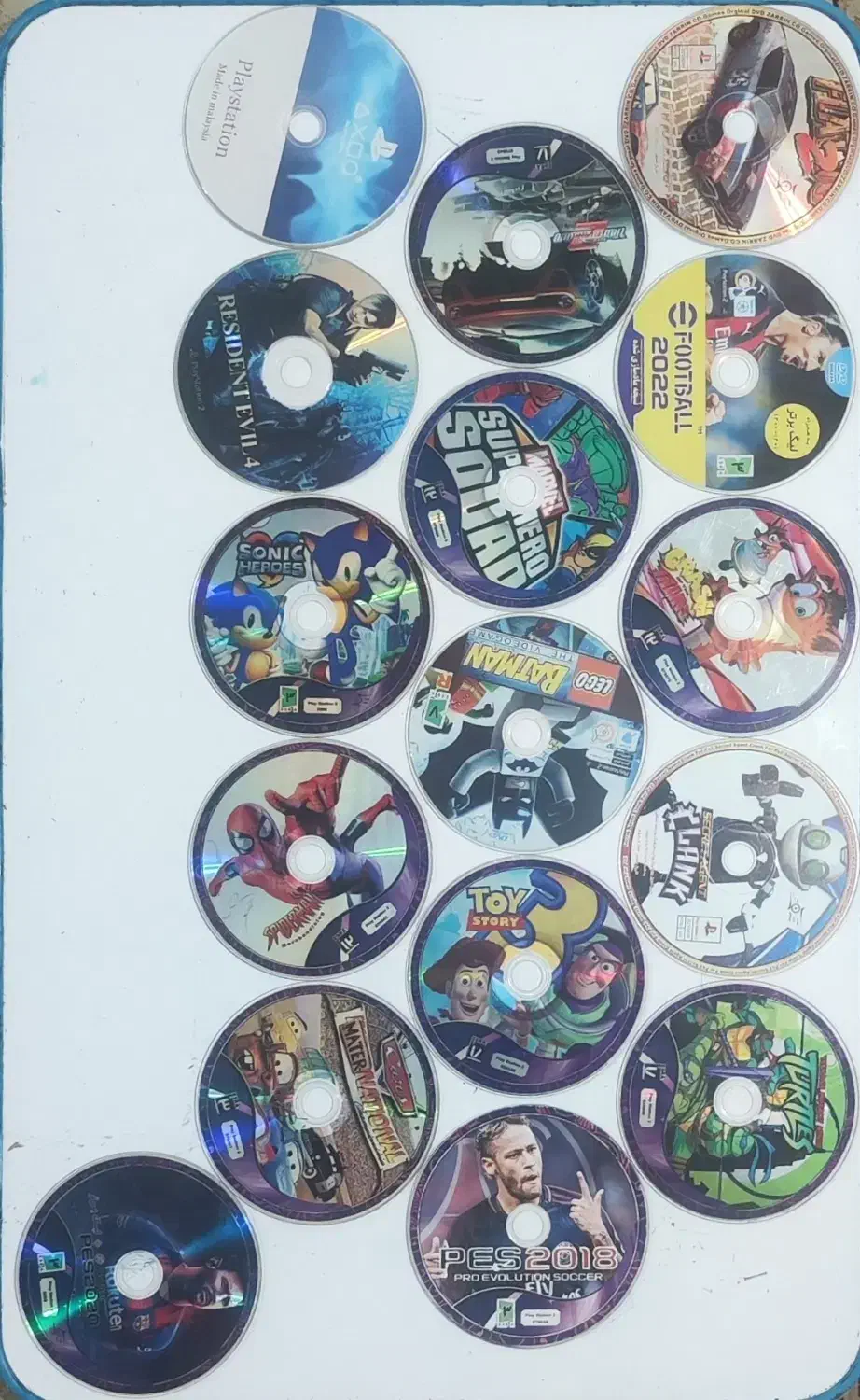 سی دی های ps2|کنسول، بازی ویدئویی و آنلاین|ری, دولت‌آباد|دیوار