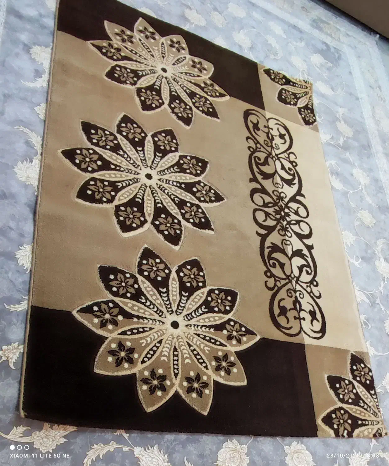 گلیم فرش|گلیم، جاجیم، گبه|صومعه‌سرا, |دیوار