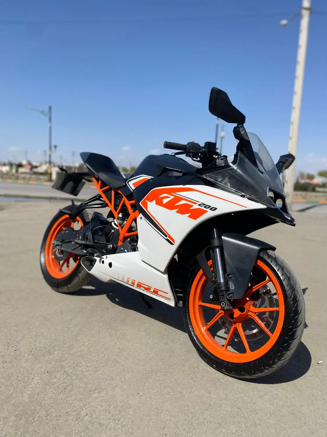 Ktm rc 200 معاوضه با موتور|موتورسیکلت|مشهد, شهرک امام هادی (شهرک غرب)|دیوار