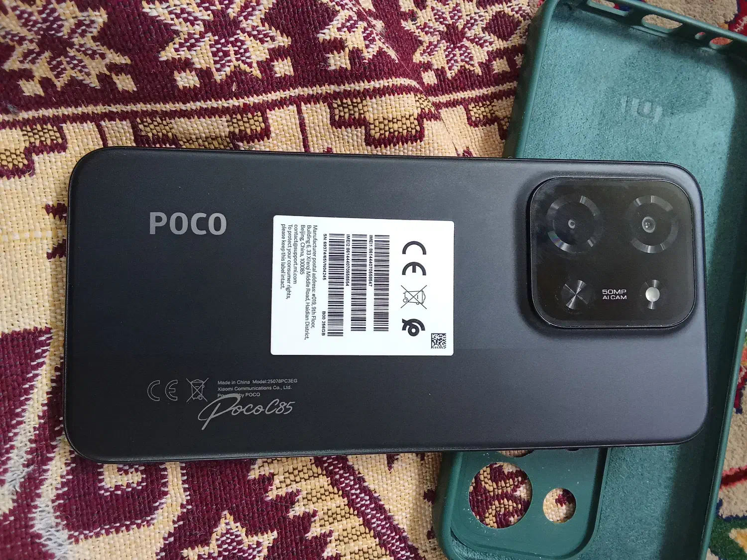 گوشی سیامی پوکوc85 256رام8|موبایل|تهران, آهنگ|دیوار