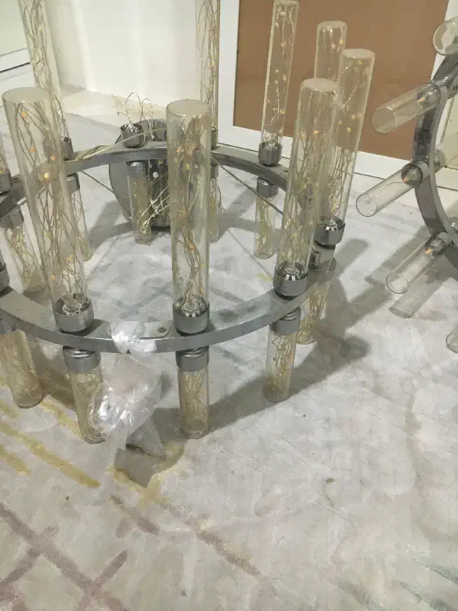 لوستر|لوستر و چراغ آویز|باغستان, |دیوار