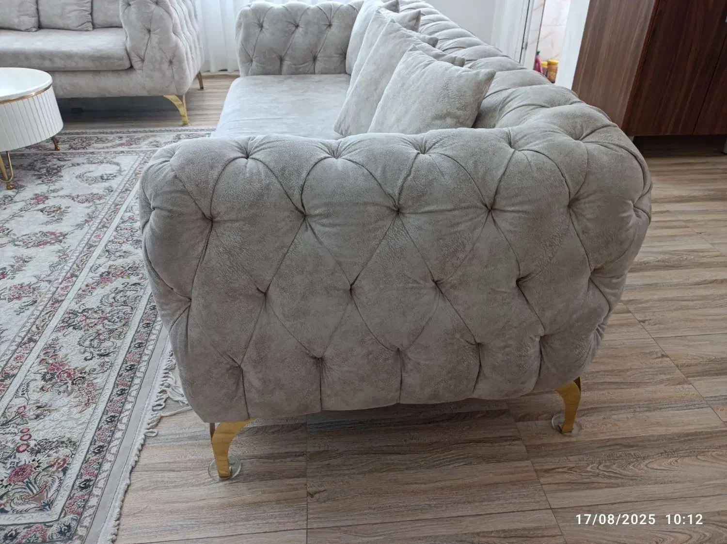 مبل چستر 8 نفره در حد نو|مبلمان خانگی و میز عسلی|قدس, شهرقدس|دیوار