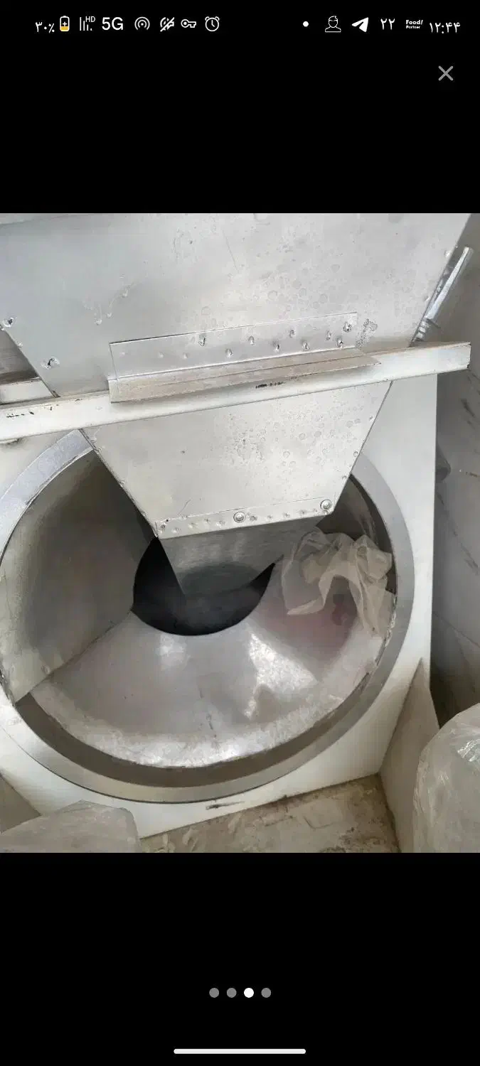 دستگاه تفت استیل کاملا نو زد زنگ|ماشین‌آلات صنعتی|اهواز, سپیدار|دیوار