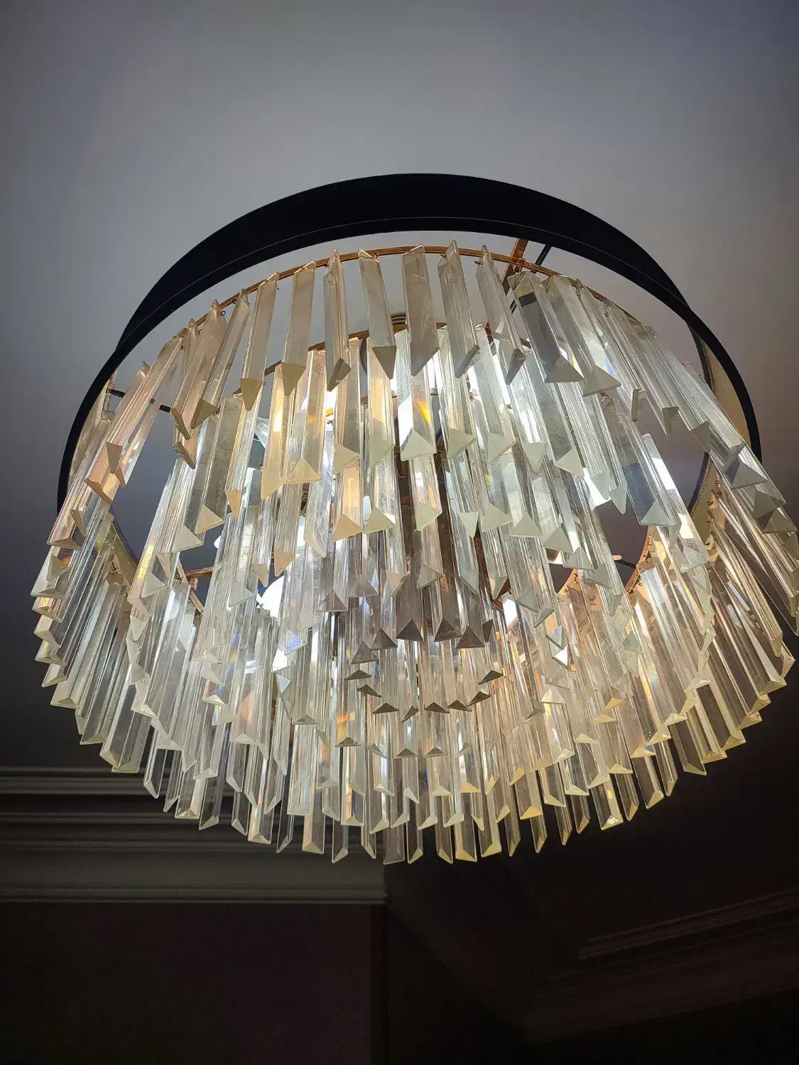 دوتا لوستر در حدود نو|لوستر و چراغ آویز|تهران, سعادت‌آباد|دیوار