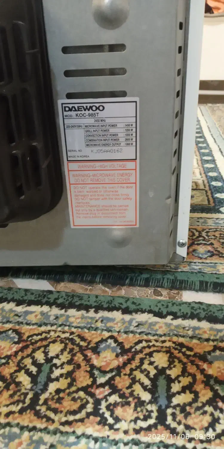 ماکروویو دوو اصل کره|اجاق گاز و لوازم برقی پختوپز|لامرد, |دیوار