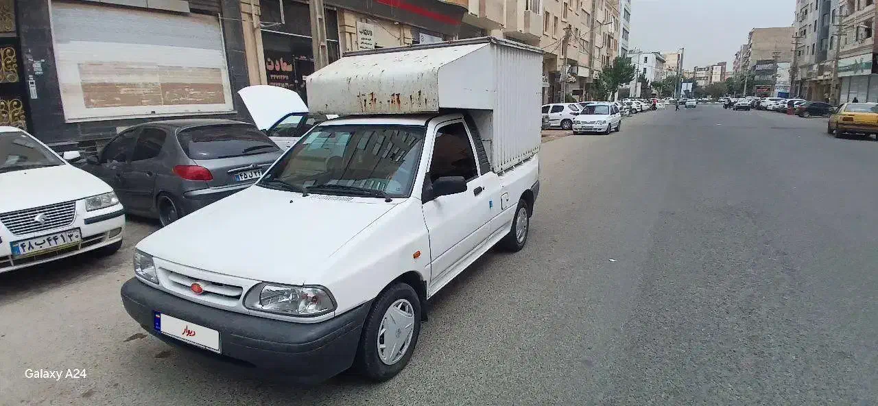 پراید مدل 99 دارای اتاق مسقف وبی رنگ میباشد|خودرو سواری و وانت|کرج, کمال‌شهر|دیوار