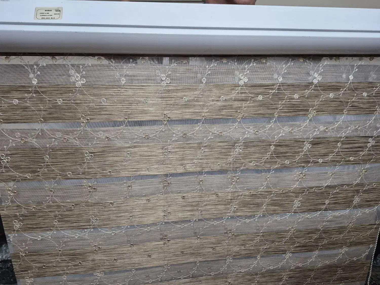 پرده زبرا سالم فوری فروش|پرده، رانر، رومیزی|تهران, هفده شهریور|دیوار