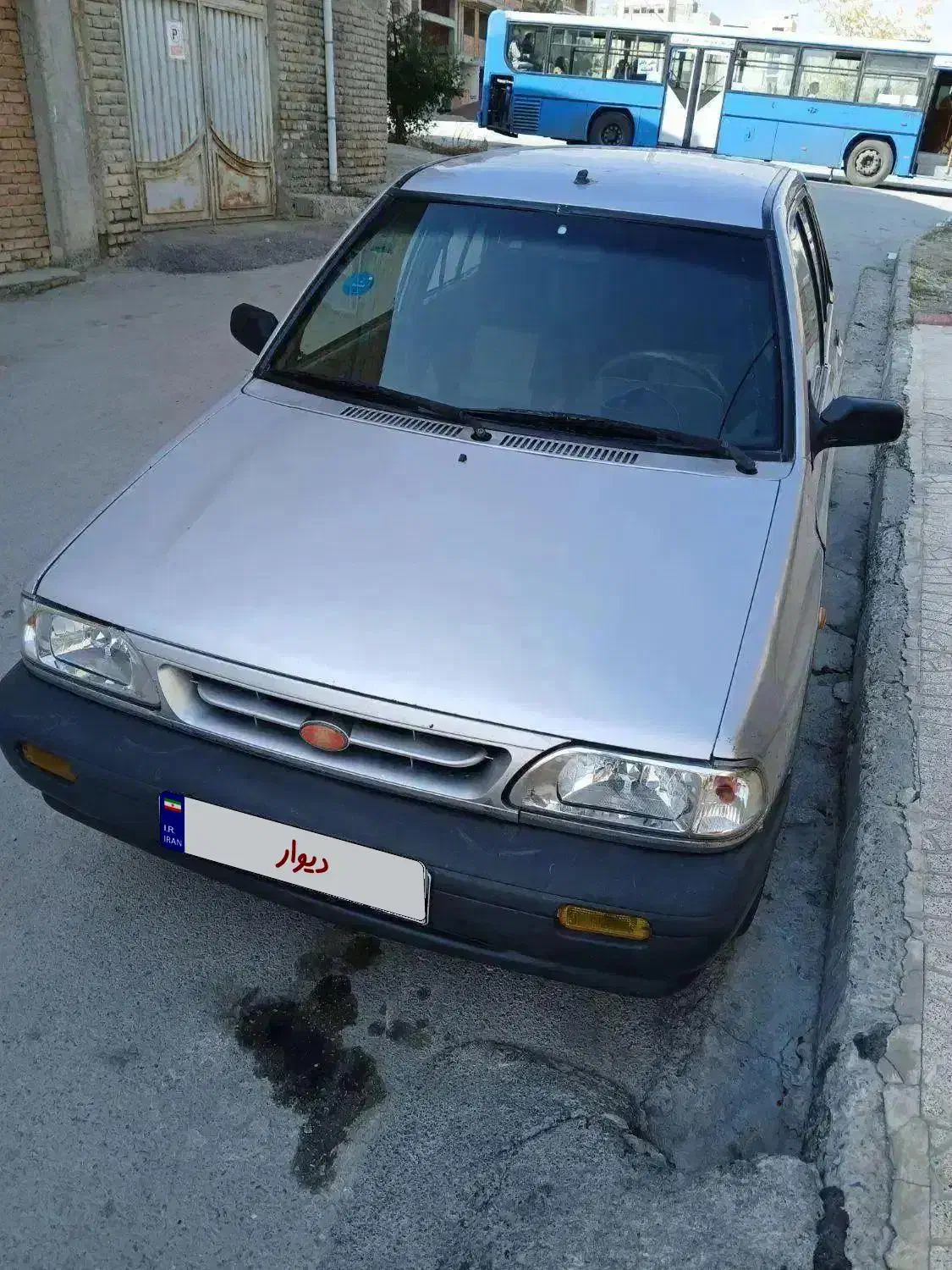 پراید نقرهای مدل 87جلو عقب پلمپ|خودرو سواری و وانت|ارومیه, |دیوار