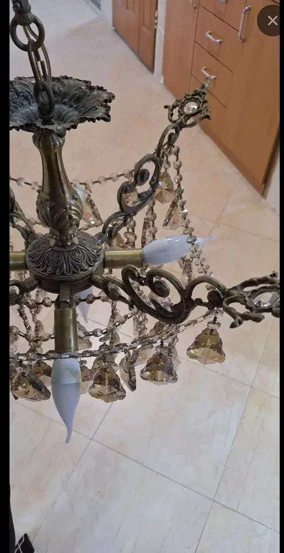 لوستر|لوستر و چراغ آویز|اصفهان, شاه پسند|دیوار