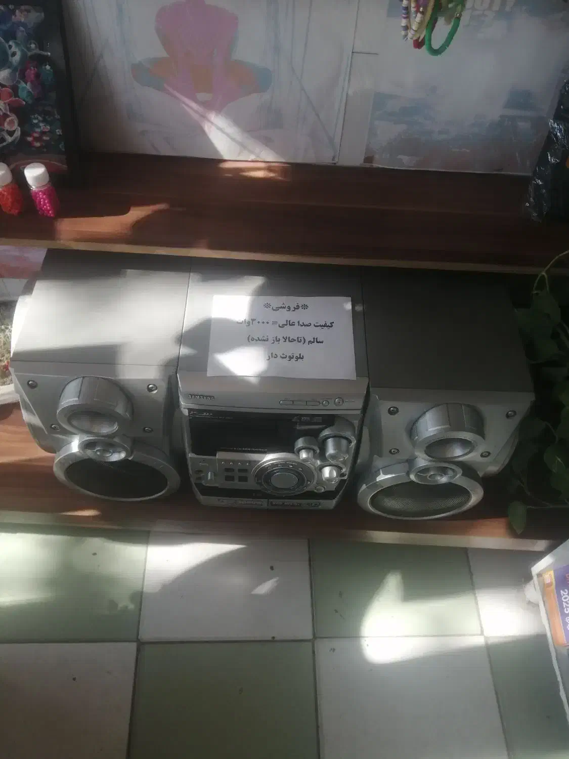 ضبط و باند سامسونگ 3000 وات|سیستم صوتی خانگی|مشهد, گوهرشاد|دیوار