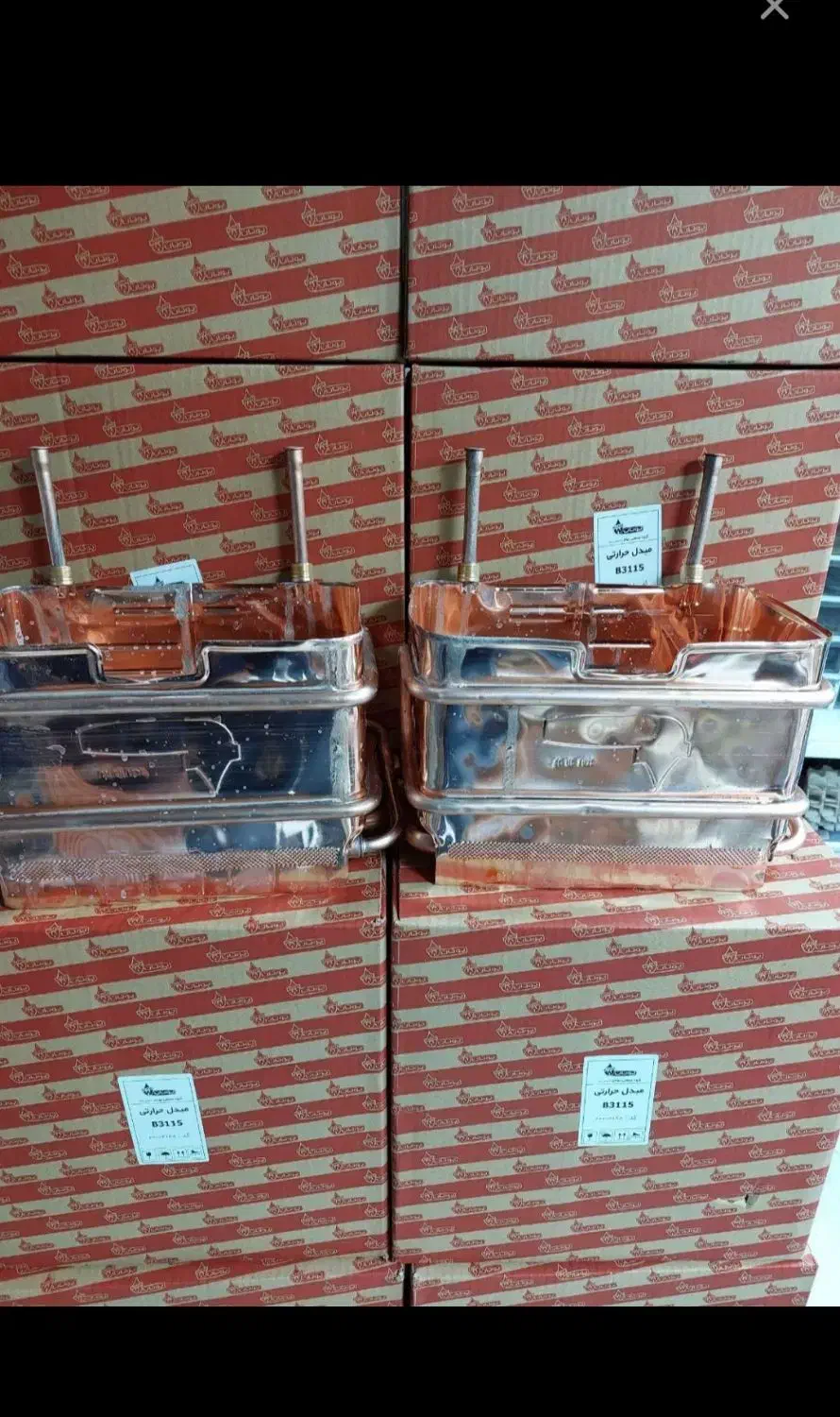 مبدل حرارتی یا مخزن یا رادیات آبگرمکن دیواری بوتان|آبگرمکن، پکیج، شوفاژ|تبریز, |دیوار