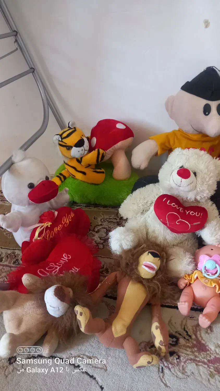 تعدادی عروسک مناسب اتاق کودک|اسباببازی|کرمانشاه, |دیوار