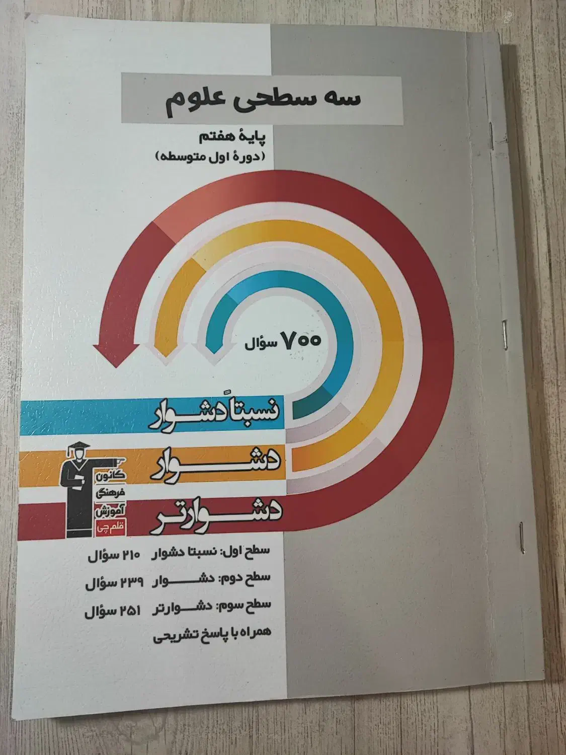 سه سطحی علوم هفتم|کتاب و مجله آموزشی|شیراز, شهرک بهشتی|دیوار