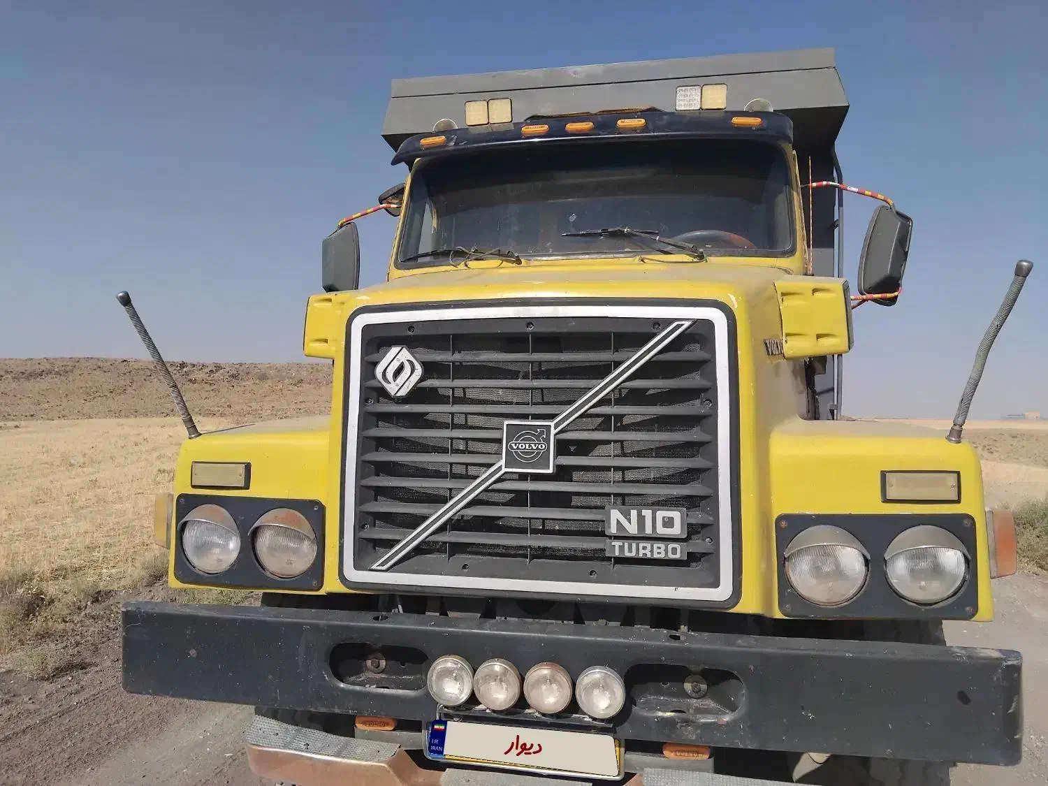 فروش ولوو کمپرسی ده چرخ|خودرو سنگین|سنندج, |دیوار