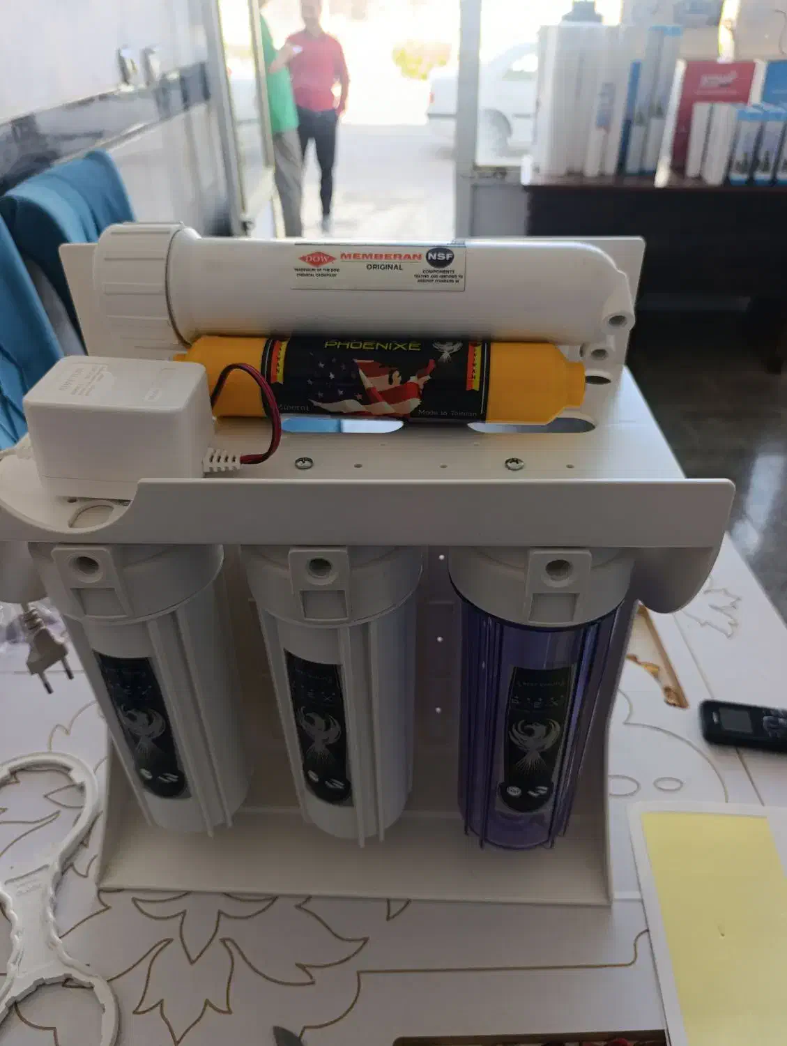 تصفیه آب خانگی فونیکس اصل تمام  قطعات اورجینال|آب‌سردکن و تصفیه آب|همدان, |دیوار