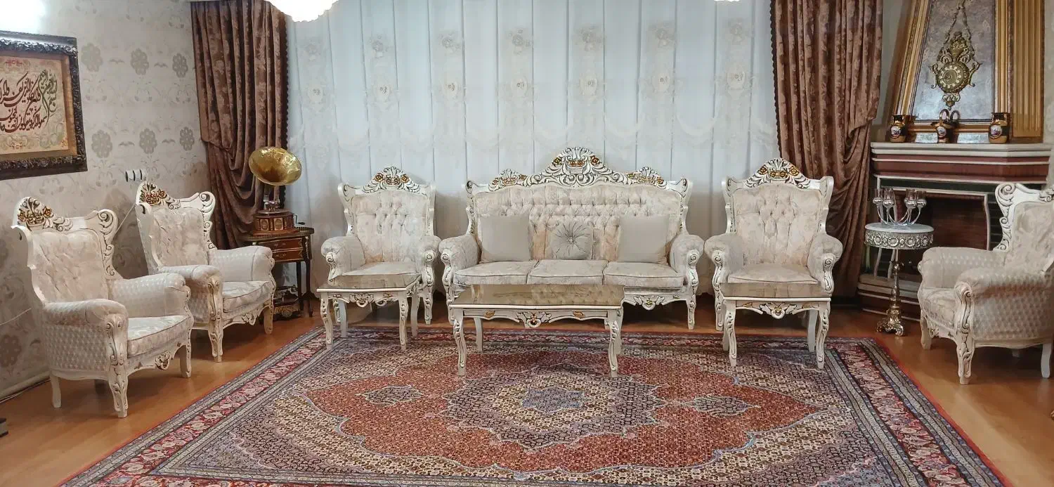 مبل سلطنتی|مبلمان خانگی و میز عسلی|اردبیل, |دیوار