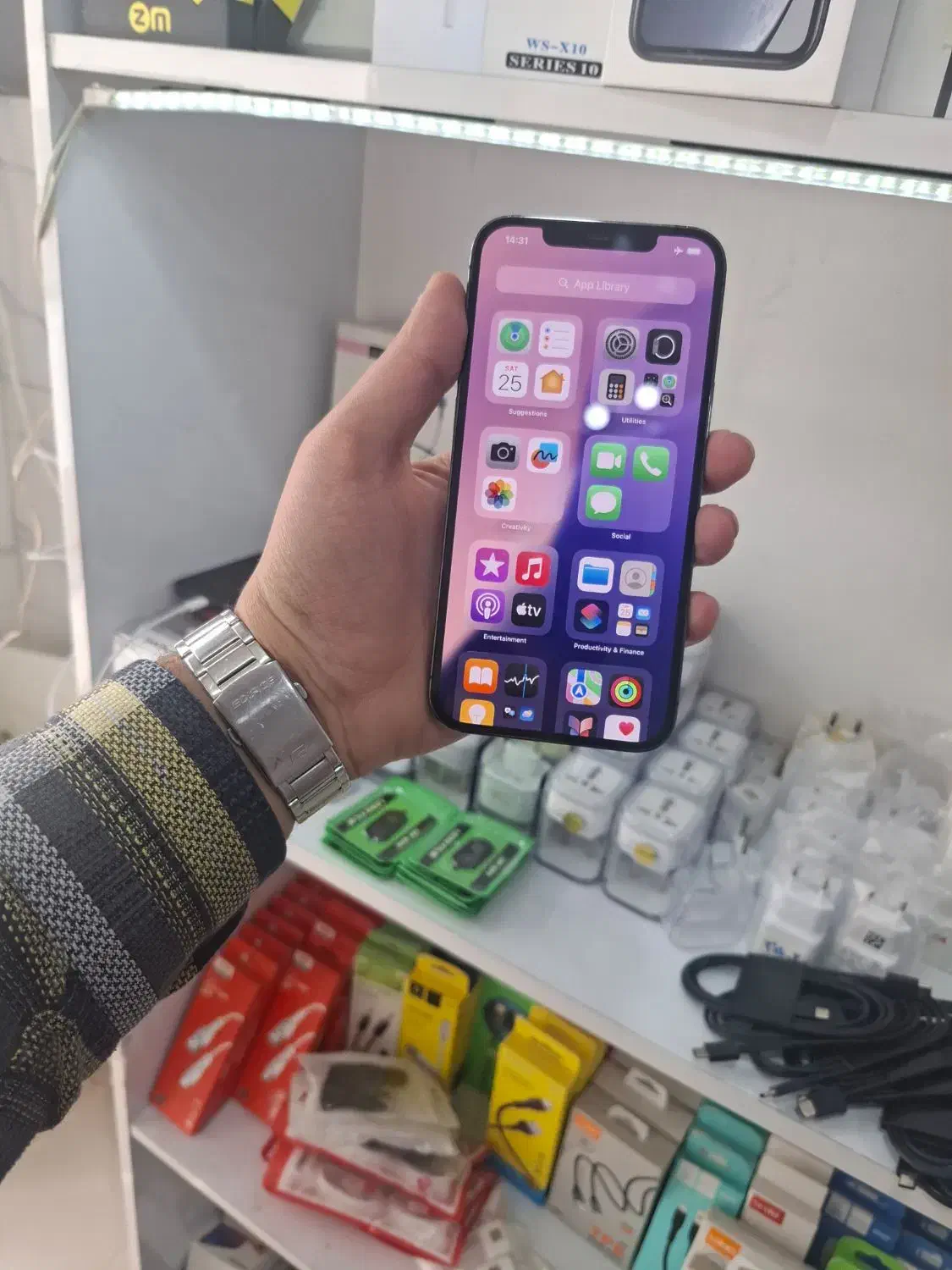 IPhone 12 pro MAX با حافظه 256 گیگابایت|موبایل|ارومیه, |دیوار