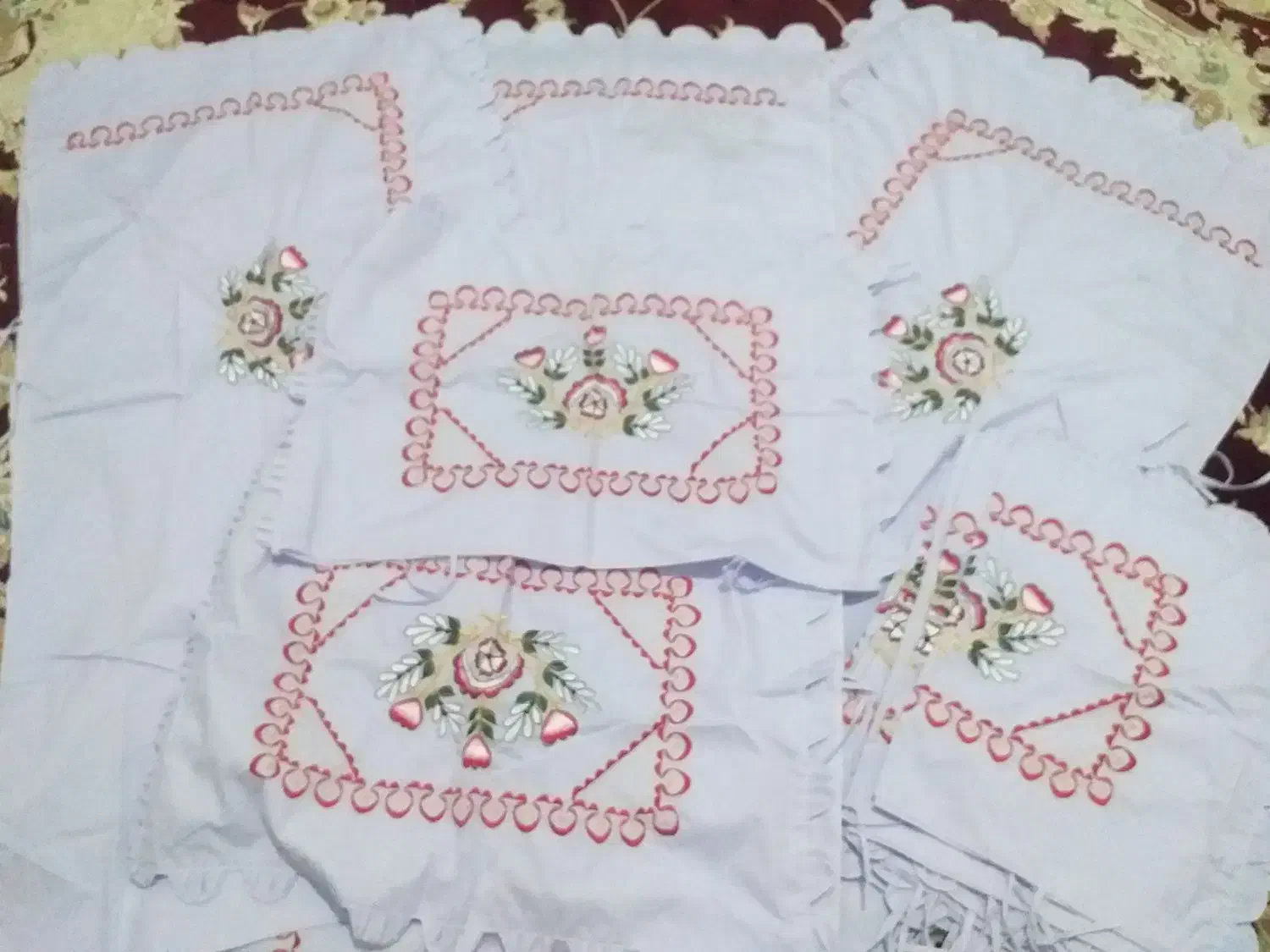 ست روبالشی جنس خارجی|رختخواب، بالش، پتو|شیراز, کوشک میدان|دیوار