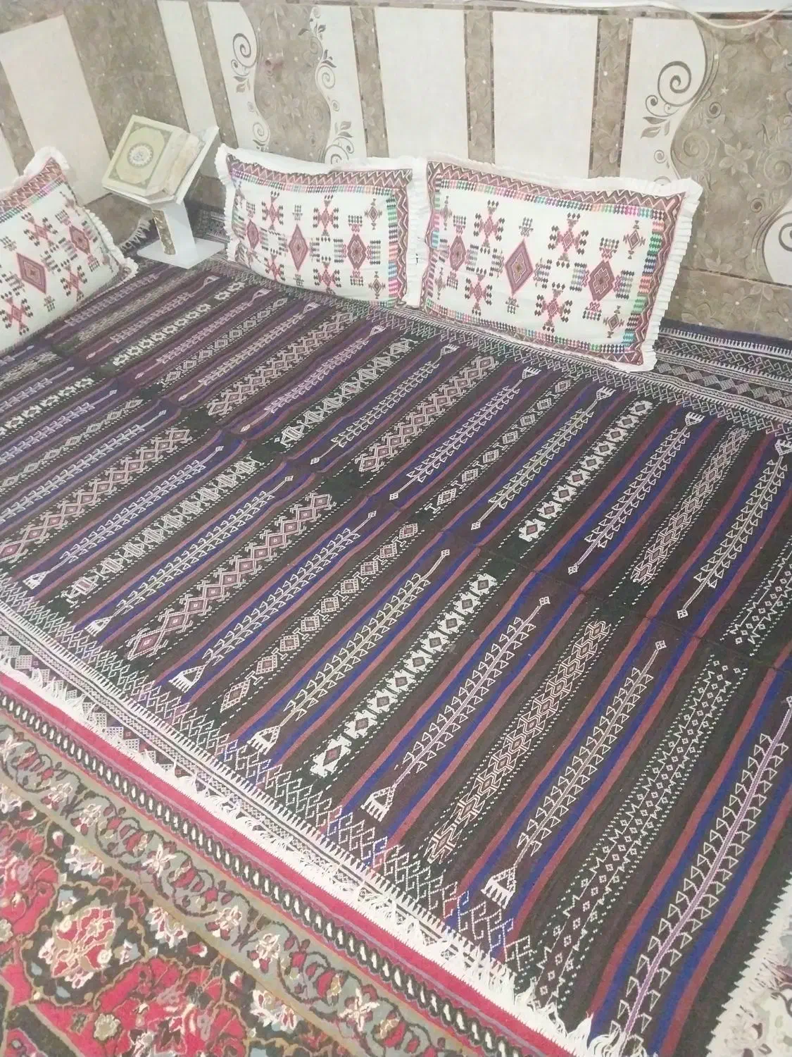 دست باف|گلیم، جاجیم، گبه|زاهدان, |دیوار