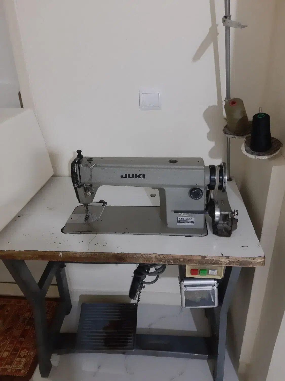 چرخ خیاطی راسته دوز|چرخ خیاطی و ریسندگی|تهران, شهرک استقلال|دیوار