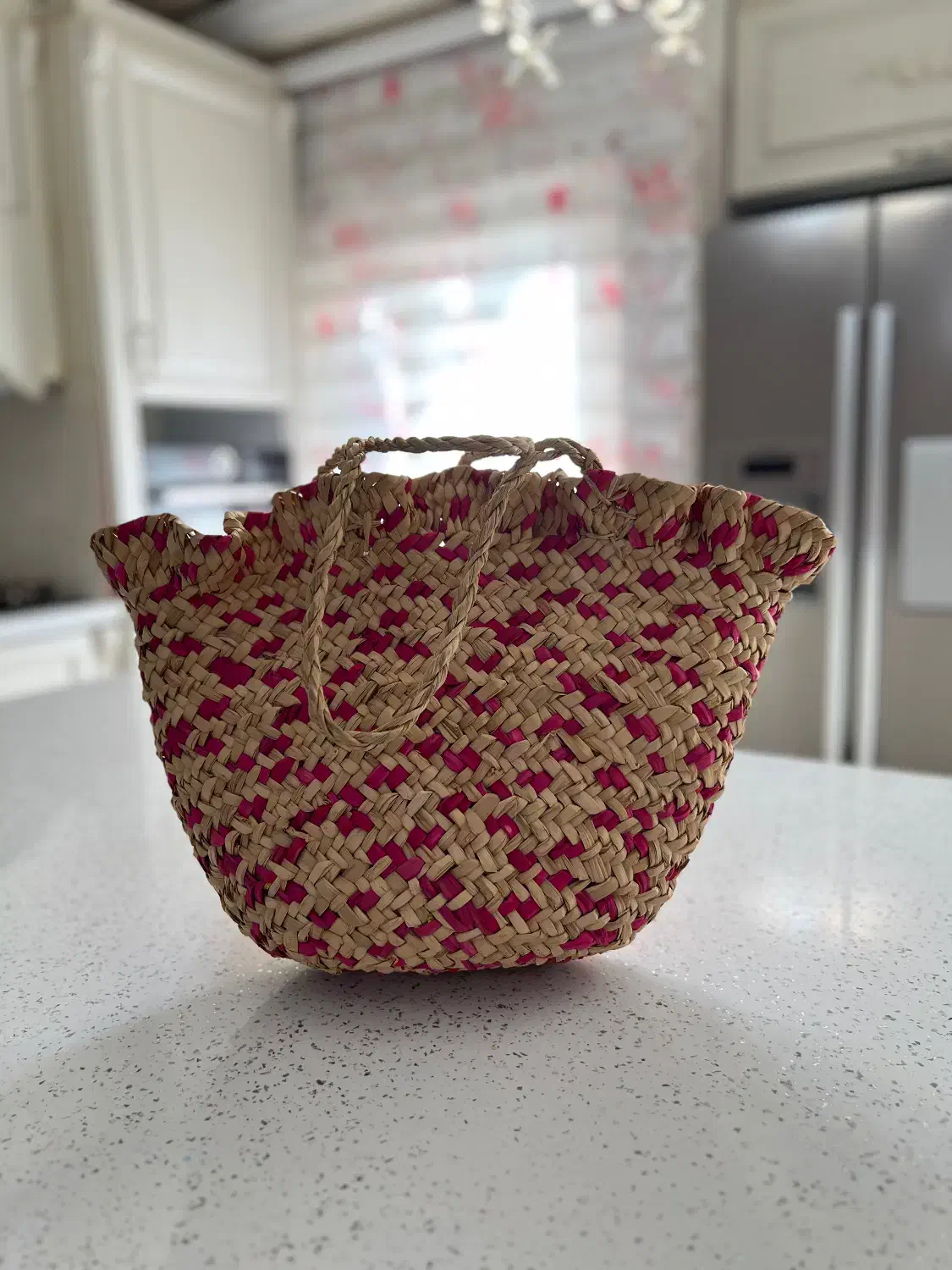 سبد حصیری شیک و خاص|صنایع دستی و سایر لوازم تزئینی|تهران, المهدی|دیوار