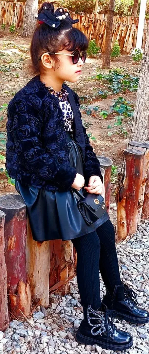 ست سارافن و کت و بلوز مخمل|کفش و لباس بچه|قم, انسجام|دیوار