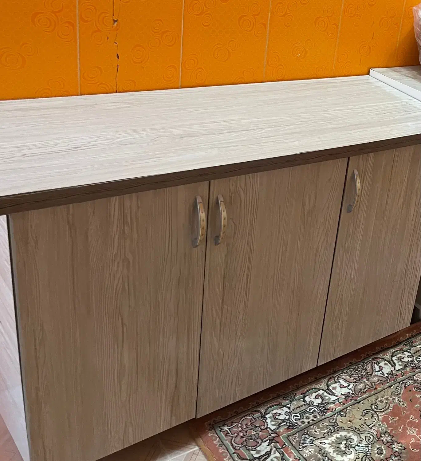 آیینه کنسول/کمد لباس /۲عددکمد اشپزخانه/بوفه|بوفه، ویترین، کنسول|مرند, |دیوار