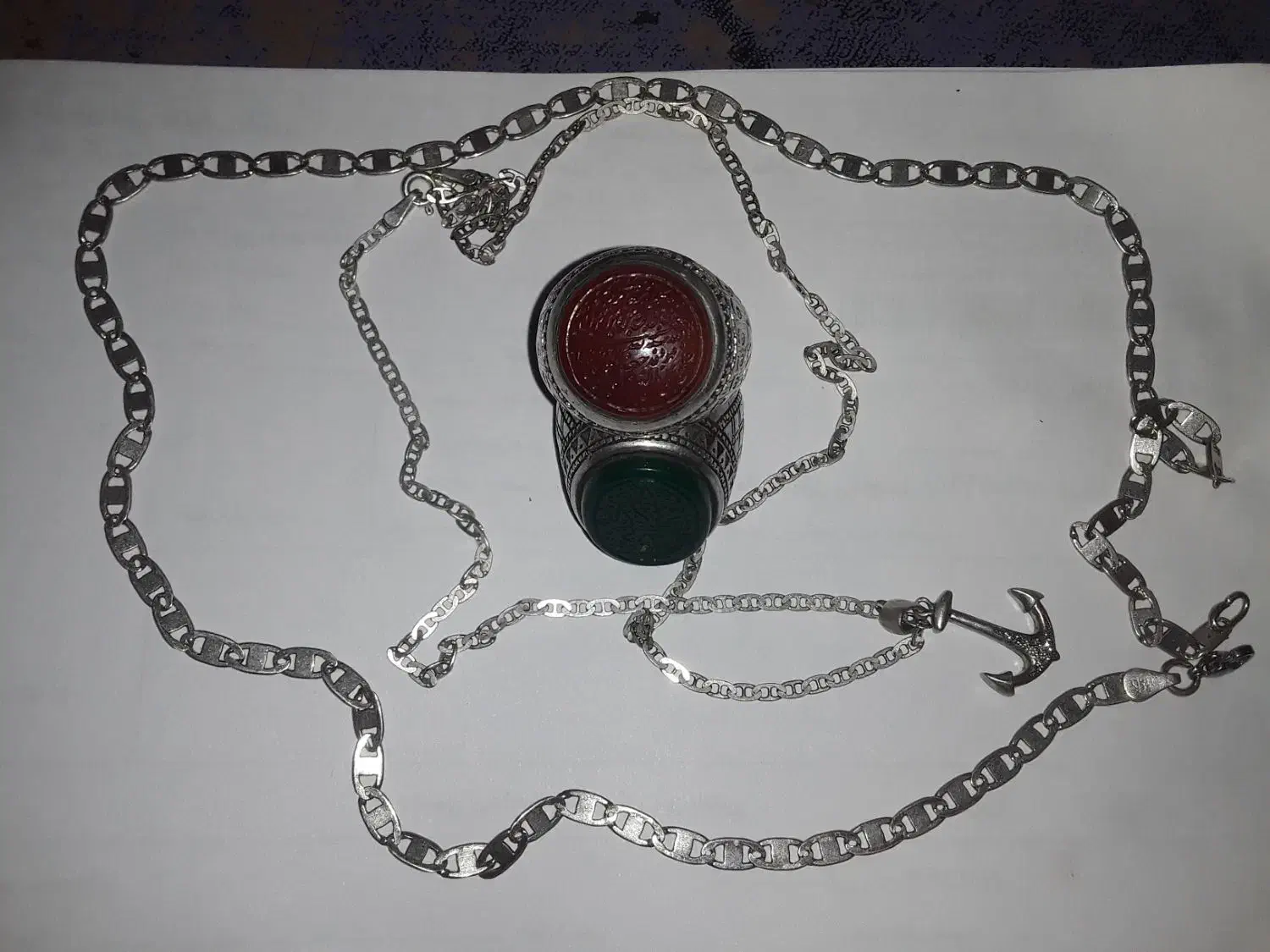 انگشتر و گردنبند نقره|جواهرات|سبزوار, قصبه غربی|دیوار