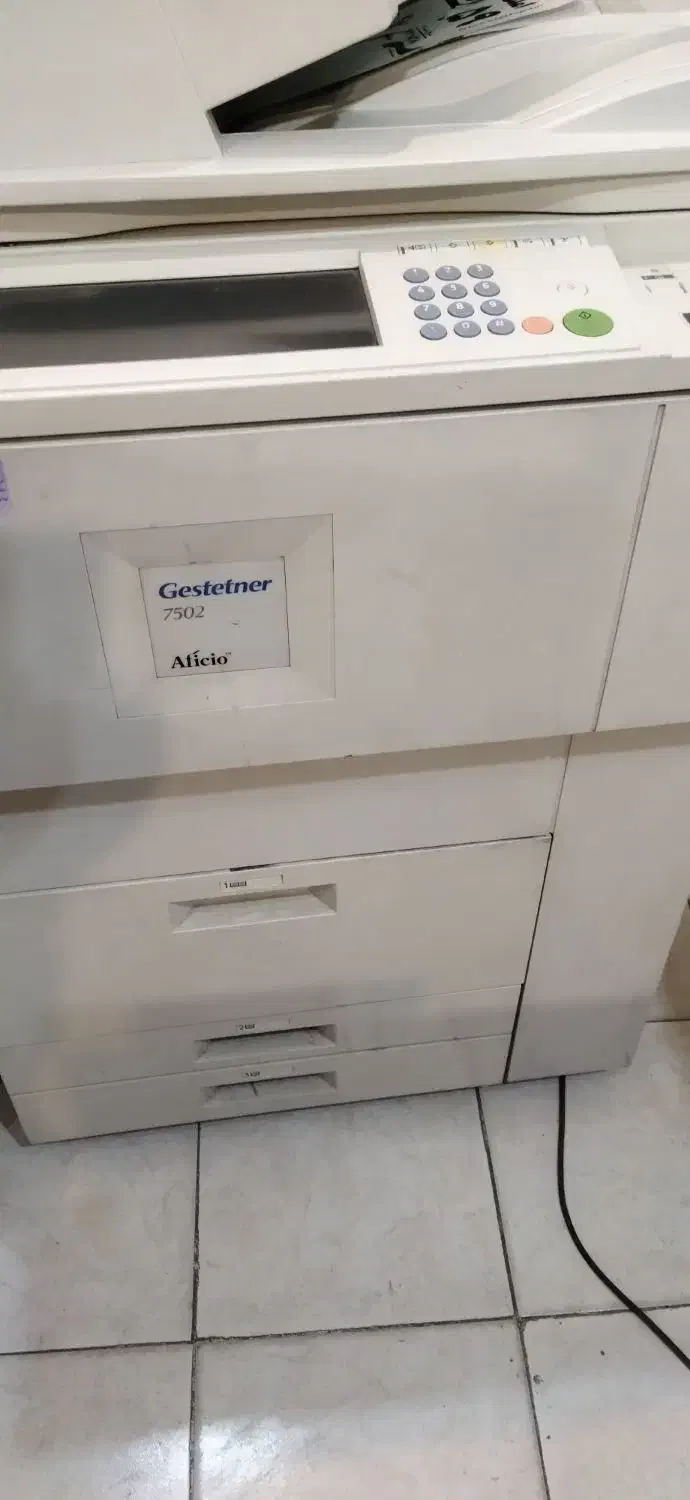 دستگاه کپی ریکو 7502|پرینتر، اسکنر، کپی، فکس|سهند, |دیوار