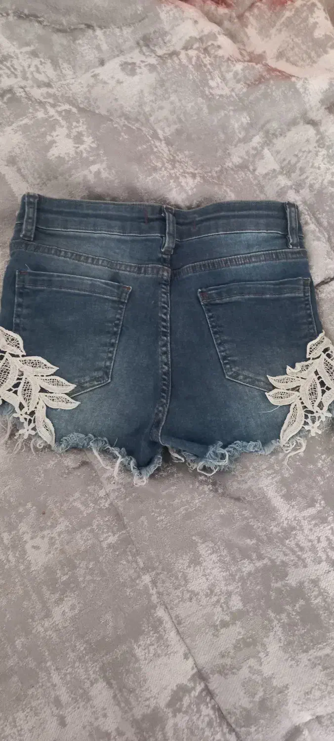 شورتک جین نیمتنه سایز ۳۴-۳۶|لباس|تهران, ارجمندی راد|دیوار