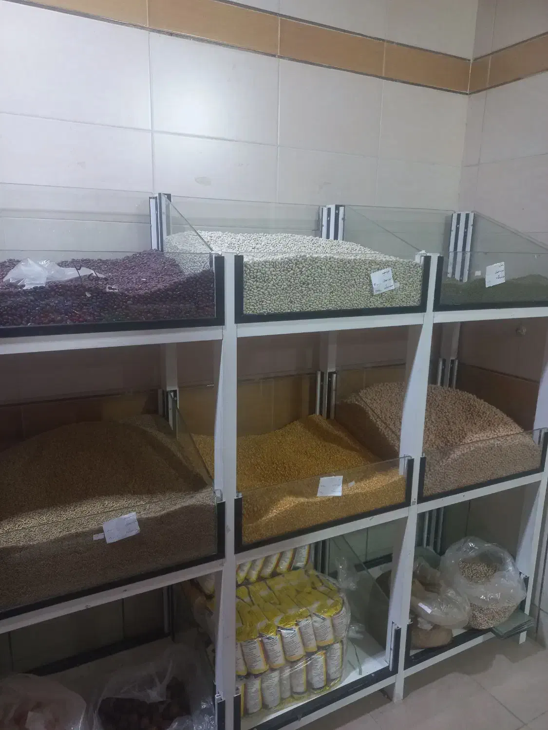 جا حبوباتی آلمینیوم بسیار مقاوم|فروشگاه و مغازه|سامان, |دیوار