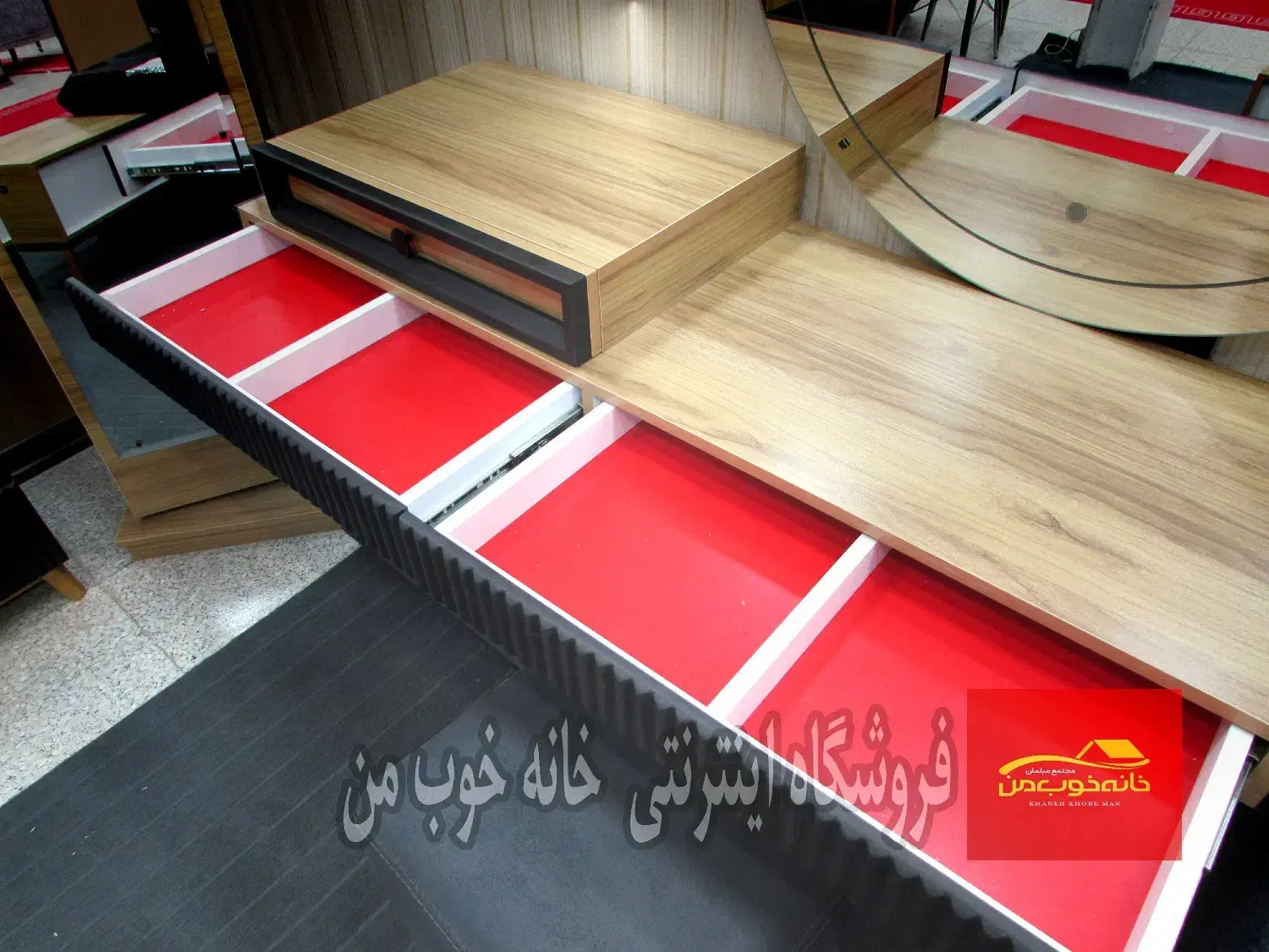 سرویس خواب تک نفره مدل هرمینا وکیوم مشکی|تخت و سرویس خواب|کرمان, |دیوار