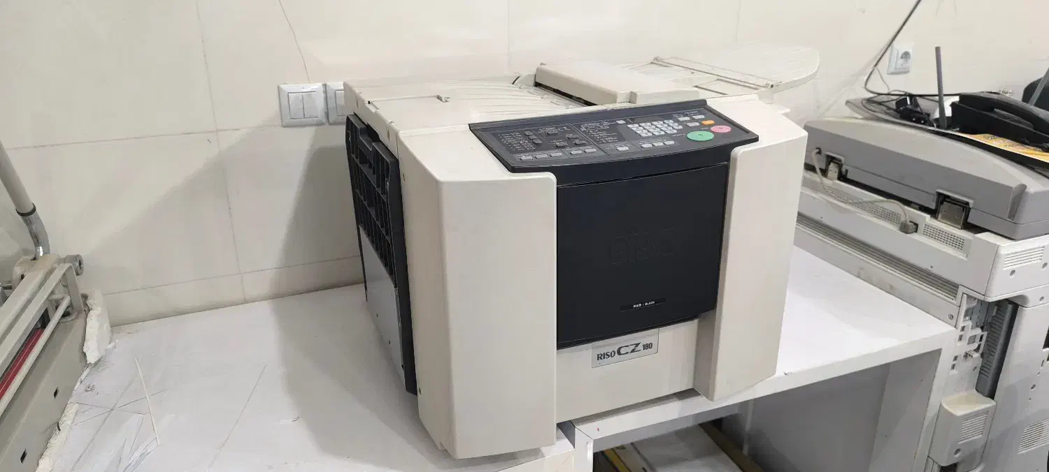 دستگاه چاپ ریسو CZ180|پرینتر، اسکنر، کپی، فکس|جیرفت, |دیوار