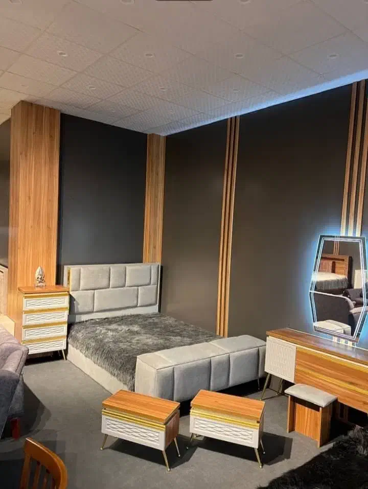 سرویس تخت خواب جهیزیه ی* دونفره و تکی|تخت و سرویس خواب|یاسوج, |دیوار