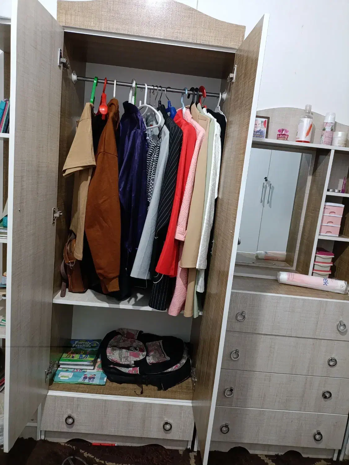 کمد سه تیکه|جاکفشی، کمد، دراور|نورآباد, |دیوار